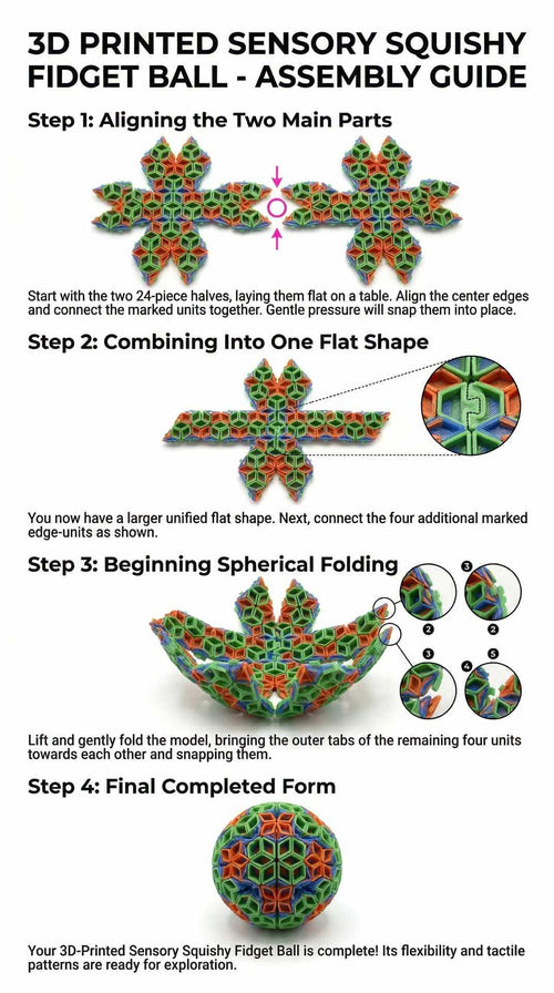 3D Printed Sensory Fidget Ball